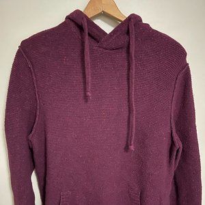 American Eagle Knit Hooded Sweater